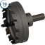 Immagine di fresa a tazza Profit Hm Cutter diametro mm 70 con punta di centraggio 