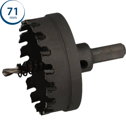 Immagine di fresa a tazza Profit Hm Cutter diametro mm 71 con punta di centraggio 