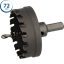 Immagine di fresa a tazza Profit Hm Cutter diametro mm 72 con punta di centraggio 