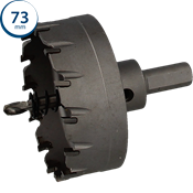 Immagine di fresa a tazza Profit Hm Cutter diametro mm 73 con punta di centraggio 