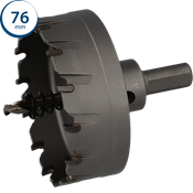 Immagine di fresa a tazza Profit Hm Cutter diametro mm 76 con punta di centraggio 