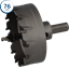 Immagine di fresa a tazza Profit Hm Cutter diametro mm 76 con punta di centraggio 