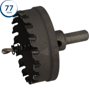 Immagine di fresa a tazza Profit Hm Cutter diametro mm 77 con punta di centraggio 