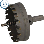 Immagine di fresa a tazza Profit Hm Cutter diametro mm 78 con punta di centraggio 