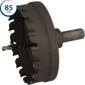 Immagine di fresa a tazza Profit Hm Cutter diametro mm 85 con punta di centraggio 