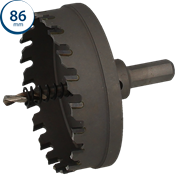 Immagine di fresa a tazza Profit Hm Cutter diametro mm 86 con punta di centraggio 