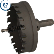 Immagine di fresa a tazza Profit Hm Cutter diametro mm 87 con punta di centraggio 