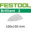 Immagine di fogli abrasivi brill.2 delta stf/ 7 p 180/ 10 busta  10 fogli                                                                                           