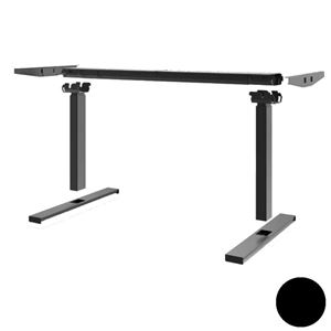 Immagine di telai scrivanie deskframe nero h regolabile motorizzata                                                                                           