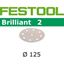 Immagine di dischi abrasivi brill. 2 d125 stf/ 8 p 120/ 10 busta  10 fogli                                                                                           