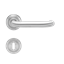 Immagine di maniglie kreta rosetta patent inox satinato                                                                                            