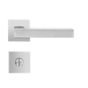 Immagine di maniglie seattle c/nottol. pd inox satinato nottolino bagno                                                                                           