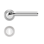 Immagine di maniglie starlight ros. patent cromo/inox sat.                                                                                            