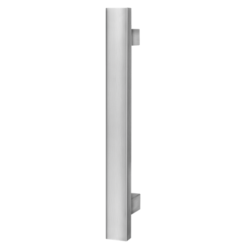 Immagine di maniglioni form t mm. 40 x 20 mm. 300 inox sat diritto lunghezza mm. 400                                                                                           