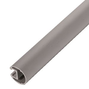 Immagine di scale shop c/ganci binario cm 200 argento tubolare alluminio diam. 30                                                                                           