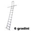 Immagine di scale shop c/ganci inox   6 gradini c/ganci x binario tubolare                                                                                           