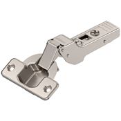 Immagine di 71T5650 MB V50 NI - CLIP top cerniera standard apertura 120° battuta mediana con molla fondello da avvitare nichel 