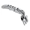 Immagine di 71T7540N01 MB V125 NI - CLIP top cerniera ad angolo ampio a protrusione 0 apertura 155° battuta con sormonto fondello INSERTA nichel 