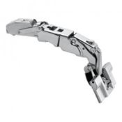Immagine di 71T7540N01 MB V125 NI - CLIP top cerniera ad angolo ampio a protrusione 0 apertura 155° battuta con sormonto fondello INSERTA nichel 