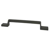 Immagine di maniglie r1160 mm. 160 metallo titanio h mm.                                                                                           