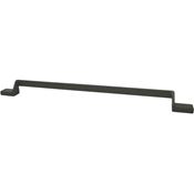 Immagine di maniglie r1160 mm. 320 metallo titanio h mm.                                                                                           