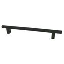 Immagine di maniglie r1168 mm. 160 metallo nero opaco h mm.                                                                                           