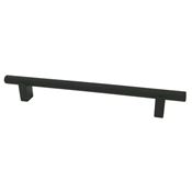 Immagine di maniglie r1168 mm. 160 metallo nero opaco h mm.                                                                                           