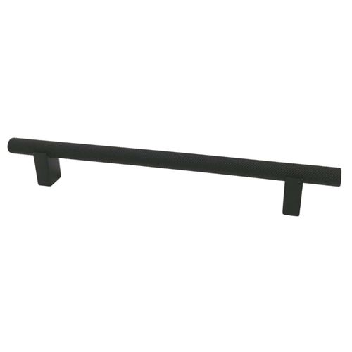 Immagine di maniglie r1168 mm. 160 metallo nero opaco h mm.                                                                                           
