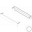 Immagine di cestelli papillon sponde cm. 53 bianco s/adattatori guide                                                                                           
