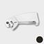 Immagine di cestelli corner lemans soft dx antracite set softstop x 1 ripiano                                                                                           