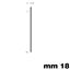 Immagine di punti mini 0.6 spilli mm. 18 stanox diam. 0.64 - confezione da  20 migliaia