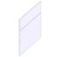 Immagine di divisori pharma traverse h100 pl cm.300 trasp. plastica                                                                                           