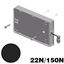 Immagine di snodi k-easy 22n/150n soft antracite /cover s/attacchi                                                                                           