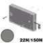 Immagine di snodi k-easy 22n/150n soft grigio /cover s/attacchi                                                                                           