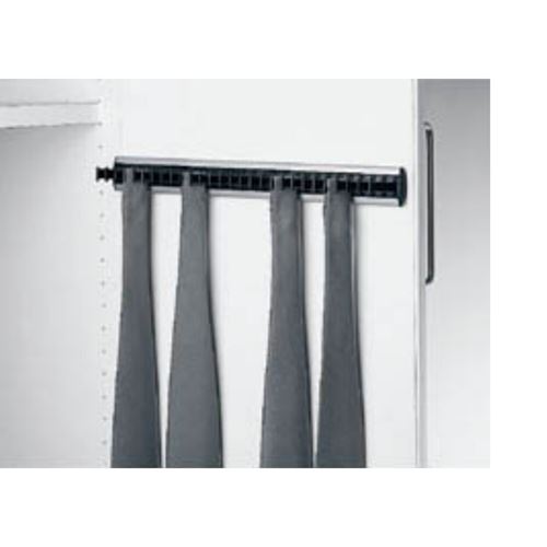 Immagine di portacravatte self fisso cm. 42 trasp-luc 28 posti                                                                                           