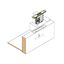 Immagine di serrature 24 b.q. fe 1 leva mm. 30 sx ott.to cat. quadro s/chiave                                                                                           