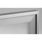 Immagine di guarnizioni ante telaio alu 200 nero x tipo 200 battente                                                                                           