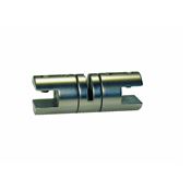 Immagine di tiranti tecno morsetto doppio mm. 11 nich. sat x cristalli                                                                                           