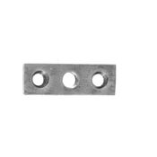 Immagine di dadi lunghi 7/16 3 fori mm. 47 x 15 zinc x viti armadio                                                                                           