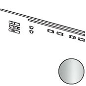 Immagine di antipanico modulo push vetro 2/3 p.ti cromo s kit placche vetro                                                                                           
