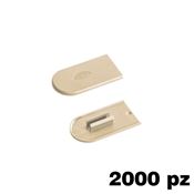Immagine di Copriforo Cabineo confezione 2000 pezzi RAL 1015 avorio chiaro 