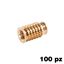 Immagine di Bussola Cabineo M6x15.3 mm confezione 100 pezzi con attrezzo per incastro Cabineo 