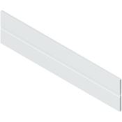 Immagine di Z40L477A QT-PR V15 SEIW - ORGA-LINE profilo divisore trasversale per TANDEMBOX cassettone lunghezza=477 mm alluminio bianco seta 