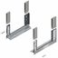 Immagine di 780C3502I Z R+L V1*INGL - spondina LEGRABOX Free altezza C (177 mm) lunghezza nominale 350 mm destro+sinistro inox satinato antimpronta 
