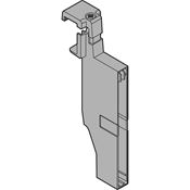 Immagine di Z40C0002Z QU-AUF 100R737 - ORGA-LINE supporto divisore trasversale per TANDEMBOX antaro cassettone altezza C grigio ral 737 