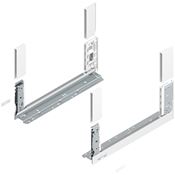 Immagine di 780C4502S Z R+L V1*SW-M - spondina LEGRABOX Free altezza C (177 mm) lunghezza nominale 450 mm destro+sinistro bianco seta 