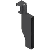 Immagine di Z40C0002Z QU-AUF 100 S - ORGA-LINE supporto divisore trasversale per TANDEMBOX antaro cassettone altezza C nero 