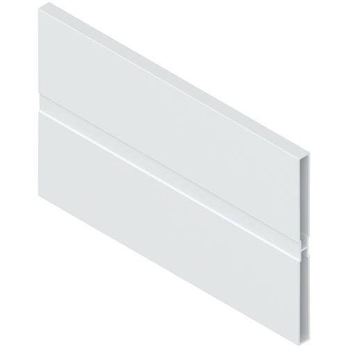 Immagine di Z40L177A QT-PR V30 SEIW - ORGA-LINE profilo divisore trasversale per TANDEMBOX cassettone lunghezza=177 mm alluminio bianco seta 