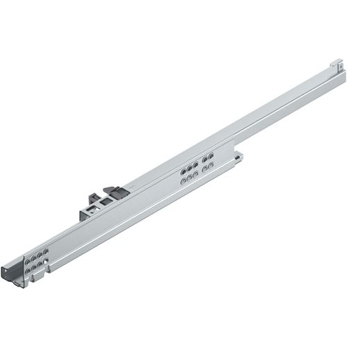 Immagine di 551H5101T TA R 24 ZN - TANDEM TIP-ON estrazione parziale 30 kg lunghezza nominale 510 mm con levetta per il bloccaggio destra zincato 