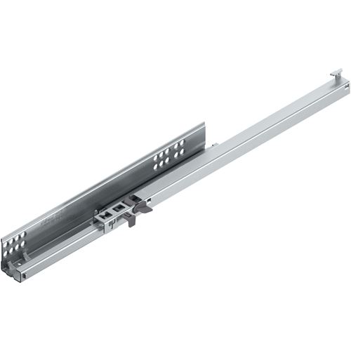 Immagine di 551H5101T TA L 24 ZN - TANDEM TIP-ON estrazione parziale 30 kg lunghezza nominale 510 mm con levetta per il bloccaggio sinistra zincato 